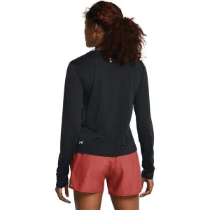 Under Armour LAUNCH LONGSLEEVE Dámske tričko, čierna, veľkosť