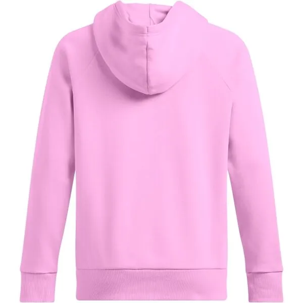 Dámska zateplená mikina s kapucňou UNDER ARMOUR UA Rival Fleece Big Logo Hdy-PNK