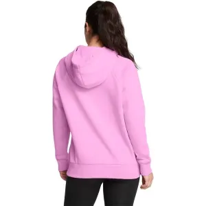 Dámska zateplená mikina s kapucňou UNDER ARMOUR UA Rival Fleece Big Logo Hdy-PNK