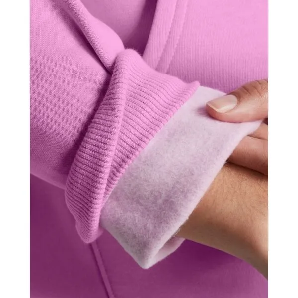 Dámska zateplená mikina s kapucňou UNDER ARMOUR UA Rival Fleece Big Logo Hdy-PNK