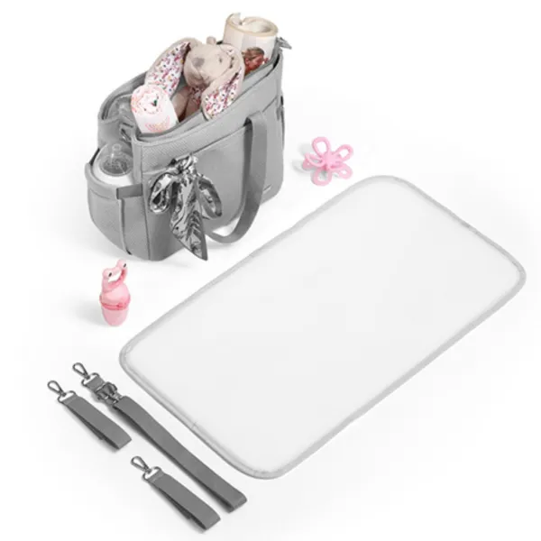 BABYONO Taška prebaľovacia Carmen - grey