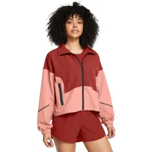 Under Armour UNSTOPPABLE Dámska bunda, červená, veľkosť M