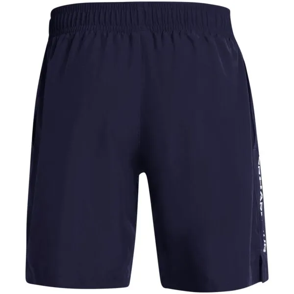 Under Armour WOVEN WORDMARK Pánske krátke nohavice, tmavo modrá, veľkosť