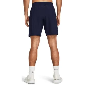 Under Armour WOVEN WORDMARK Pánske krátke nohavice, tmavo modrá, veľkosť