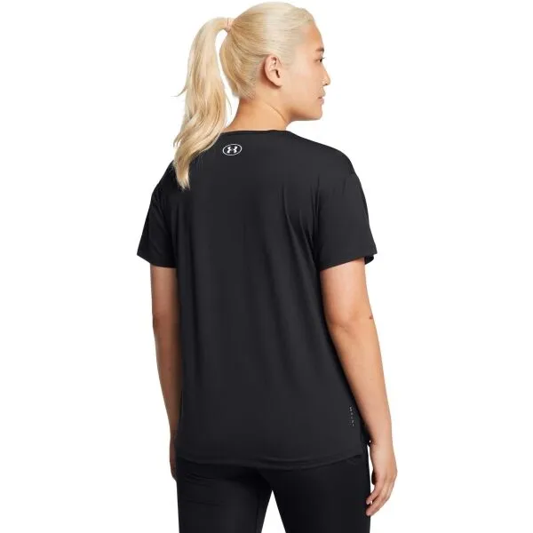 Under Armour RUSH ENERGY SS 2.0 Dámske tričko, čierna, veľkosť M