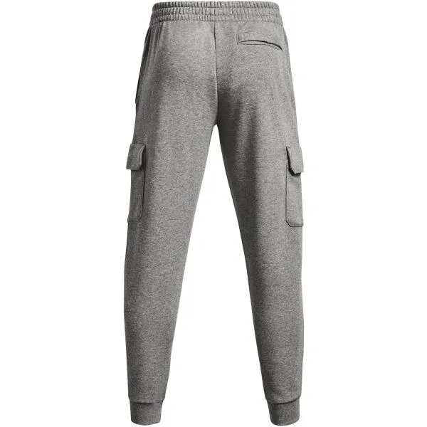 Under Armour RIVAL FLEECE Pánske tepláky, sivá, veľkosť S
