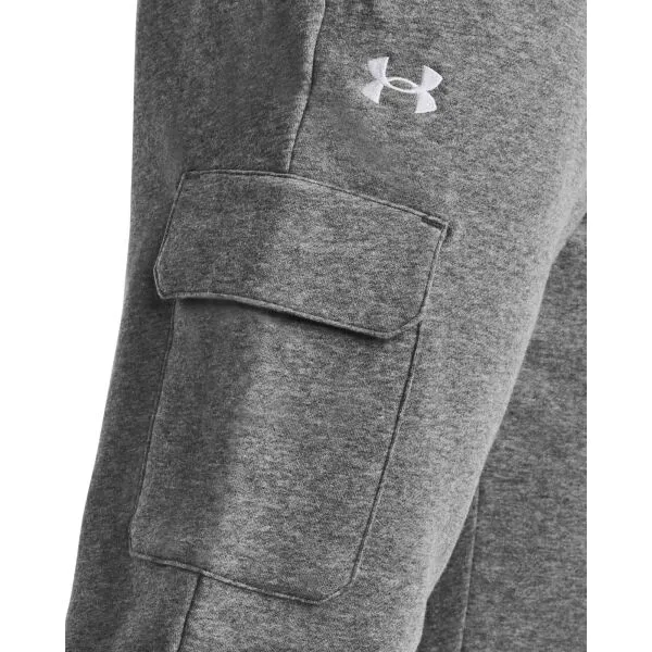 Under Armour RIVAL FLEECE Pánske tepláky, sivá, veľkosť S