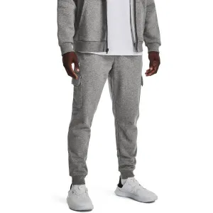 Under Armour RIVAL FLEECE Pánske tepláky, sivá, veľkosť S