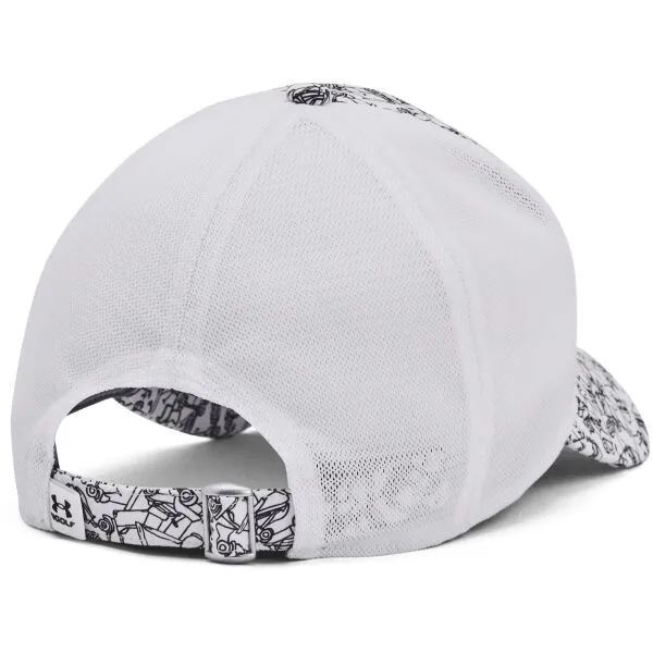 Iso-chill Driver Mesh Adj-WHT