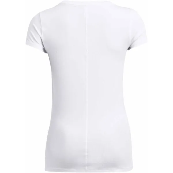 Under Armour HG ARMOUR SS Dámske tričko, biela, veľkosť