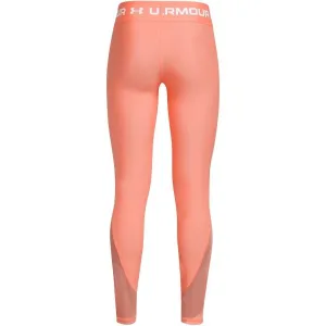 Under Armour ARMOUR LEGGINS Dievčenské legíny, lososová, veľkosť XL
