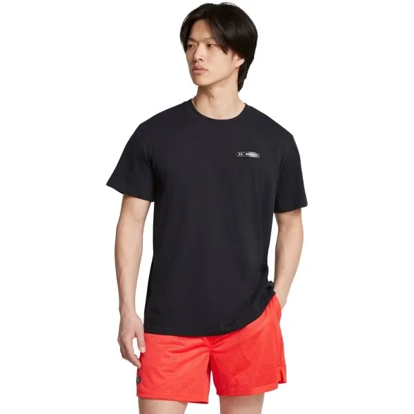 Under Armour LABEL Pánske tričko, čierna, veľkosť S