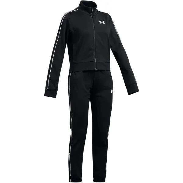 Under Armour Icon Knit Crop Tracksuit Girl's Set