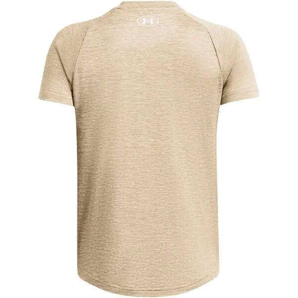 Under Armour TECH 2.0 Chlapčenské športové tričko, béžová, veľkosť L