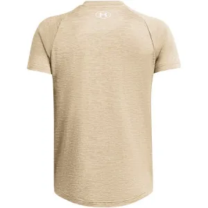 Under Armour TECH 2.0 Chlapčenské športové tričko, béžová, veľkosť L