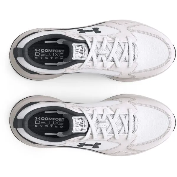 Under Armour CHARGED EDGE Pánska tréningová obuv, biela, veľkosť 41
