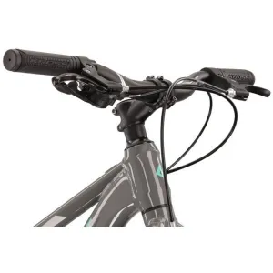 Kross LEA JR 2.0 24" - model 2022 šedá/tyrkysová - 12" (125-145 cm)