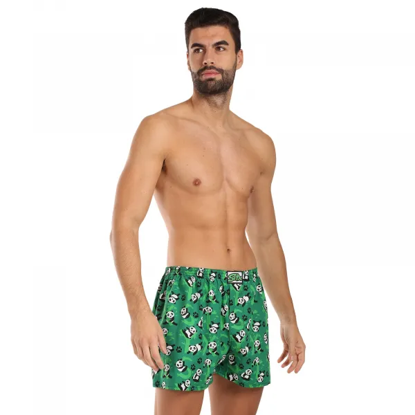 Pánske trenky Styx art klasická guma pandy (A1852) M, trenírky