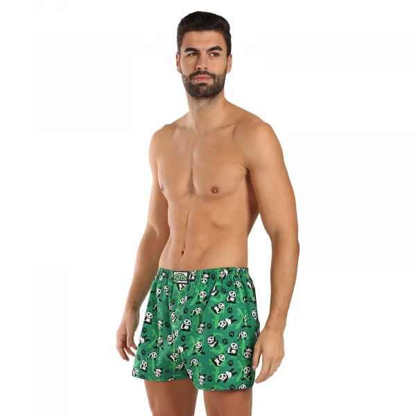 Pánske trenky Styx art klasická guma pandy (A1852) M, trenírky