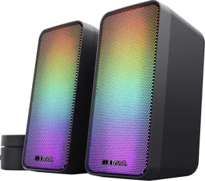 Súprava reproduktorov TRUST GXT 611 Wezz Illuminated, RGB, čierny 24587