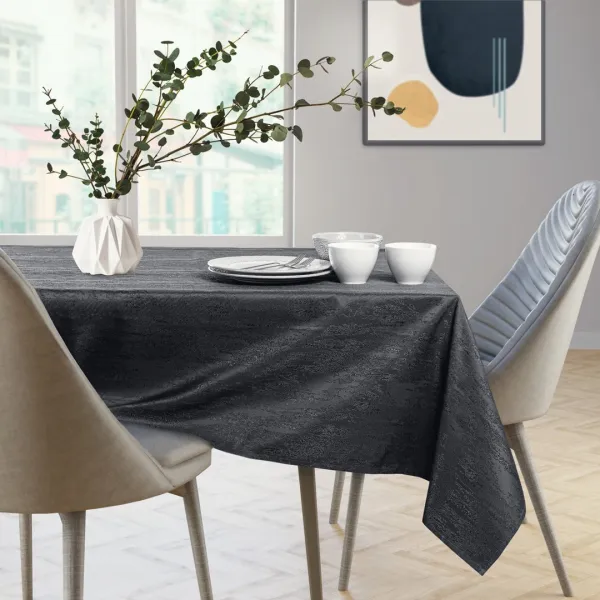 Behúň na stôl AmeliaHome VESTA tmavosivý, veľkosť 30x100