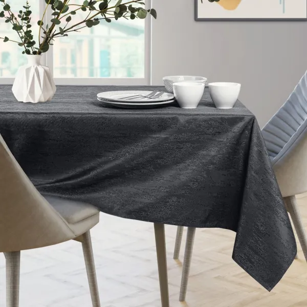 Behúň na stôl AmeliaHome VESTA tmavosivý, veľkosť 30x100