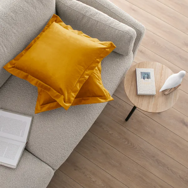 Obliečky na vankúše AmeliaHome Velvet Side Si horčicové, veľkosť 50x70