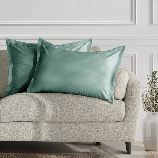 Obliečky na vankúše AmeliaHome Velvet Side Si mätové, veľkosť 50x70