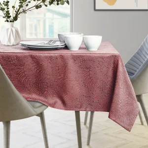 Sada ubrusu a běhounu na stůl AmeliaHome GAIA staroružový, veľkosť 115x250+35x250