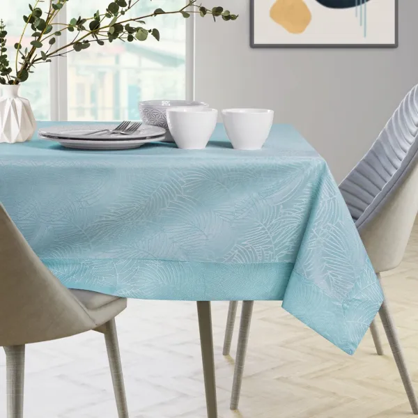 Obrus AmeliaHome GAIA modrý, veľkosť 155x450