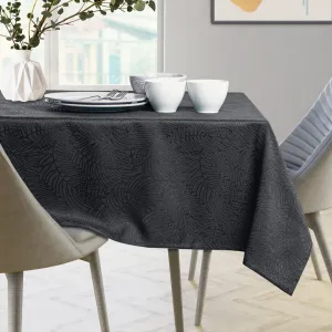 Obrus AmeliaHome GAIA tmavosivý, veľkosť 155x155