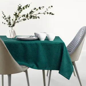 Obrus AmeliaHome GAIA tmavozelený, veľkosť 155x155