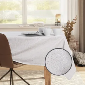 Oválny obrus DecoKing SPARKLE krémový, veľkosť o140x340
