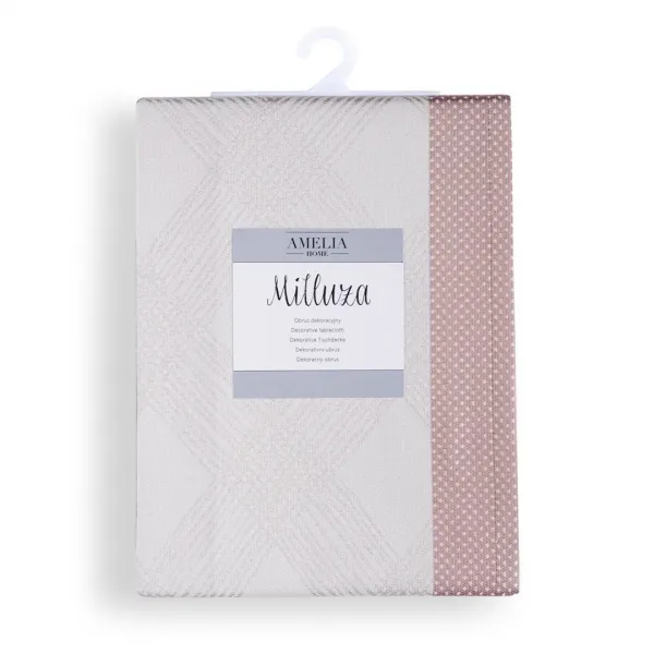 Ubrus AmeliaHome MILLUZA I růžový, veľkosť 30x120