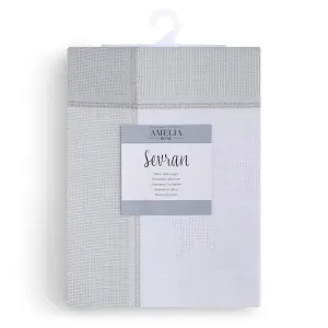Ubrus AmeliaHome Sevran I modro-bílý, veľkosť 60x120