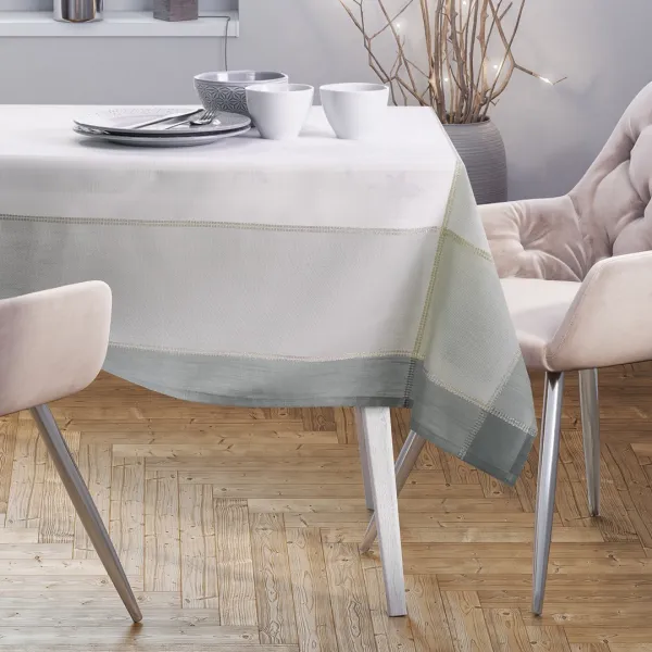 Ubrus AmeliaHome Sevran I modro-bílý, veľkosť 60x120