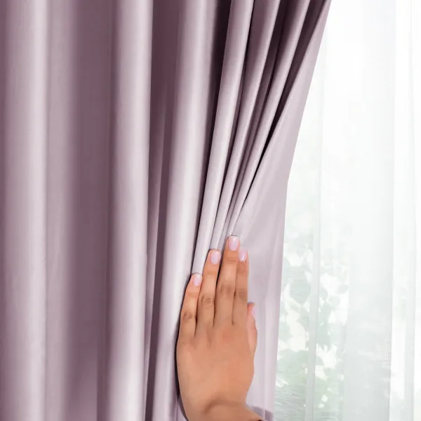 Záves AmeliaHome Velvet s priechodkami 140x270 cm ružový, veľkosť 140x270