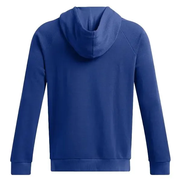 Under Armour RIVAL SLICED N DICED Pánska mikina, modrá, veľkosť