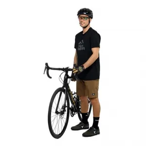HORSEFEATHERS Funkčné tričko Rooter - chain black BLACK velikost S