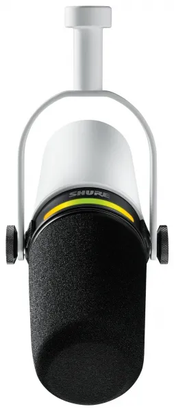 Shure MV7+ -W USB mikrofón