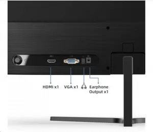 CHiQ 22" UltraSlim monitor 22F650 FHD, 100 Hz, Frameless, černý