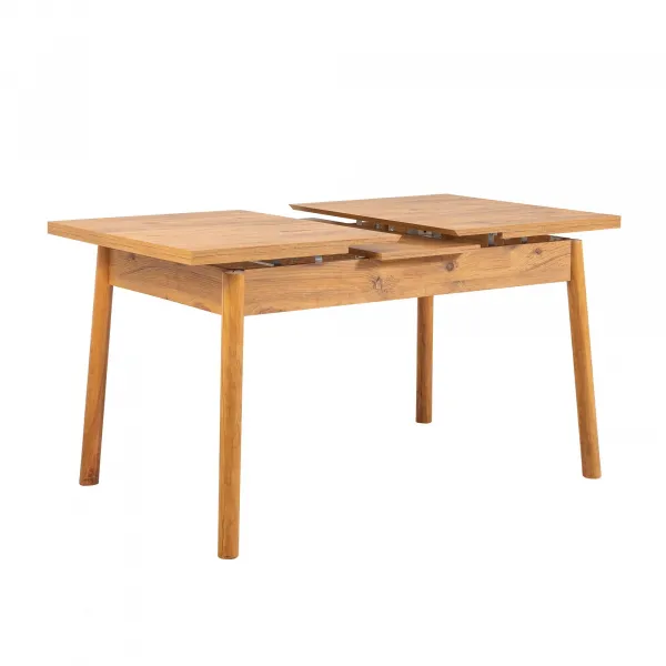 Kalune Design Jedálenský set Santiago dub/tmavomodrý