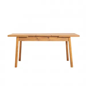 Kalune Design Jedálenský set Santiago dub/tmavomodrý