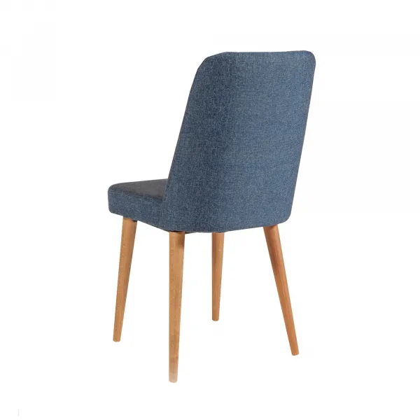 Kalune Design Jedálenský set Santiago dub/tmavomodrý