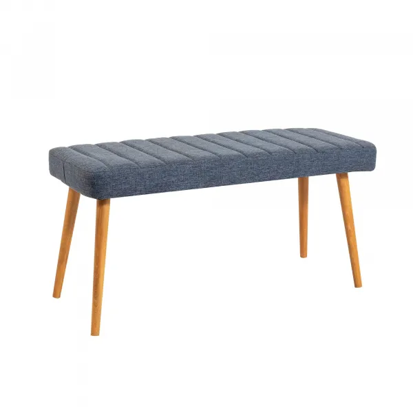 Kalune Design Jedálenský set Santiago dub/tmavomodrý