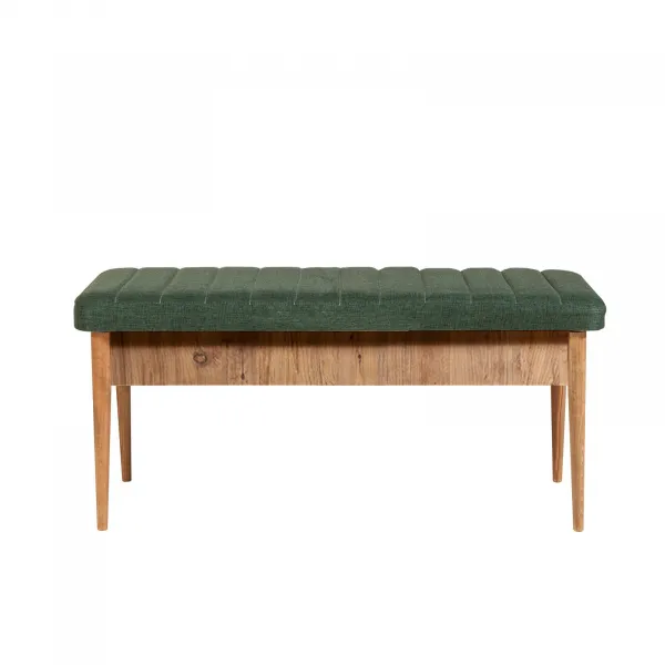 Kalune Design Jedálenský set Vina 4D borovica atlantská/tmavozelený