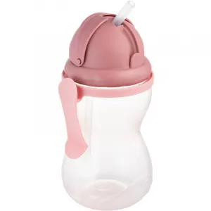 Canpol babies Sport Cup športová fľaša s rúrkou Pink 12m+ 370 ml