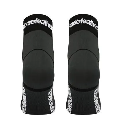 HORSEFEATHERS Technické funkčné ponožky Cadence - black BLACK velikost 5 - 7