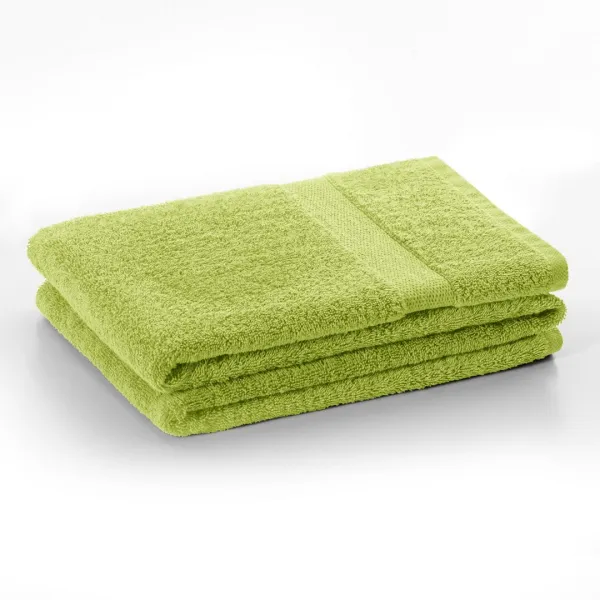 Bavlnený uterák DecoKing Marina 50x100 cm sýto celadónový, veľkosť 50x100