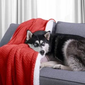 Deka AmeliaHome Shleepy červená, veľkosť 170x210